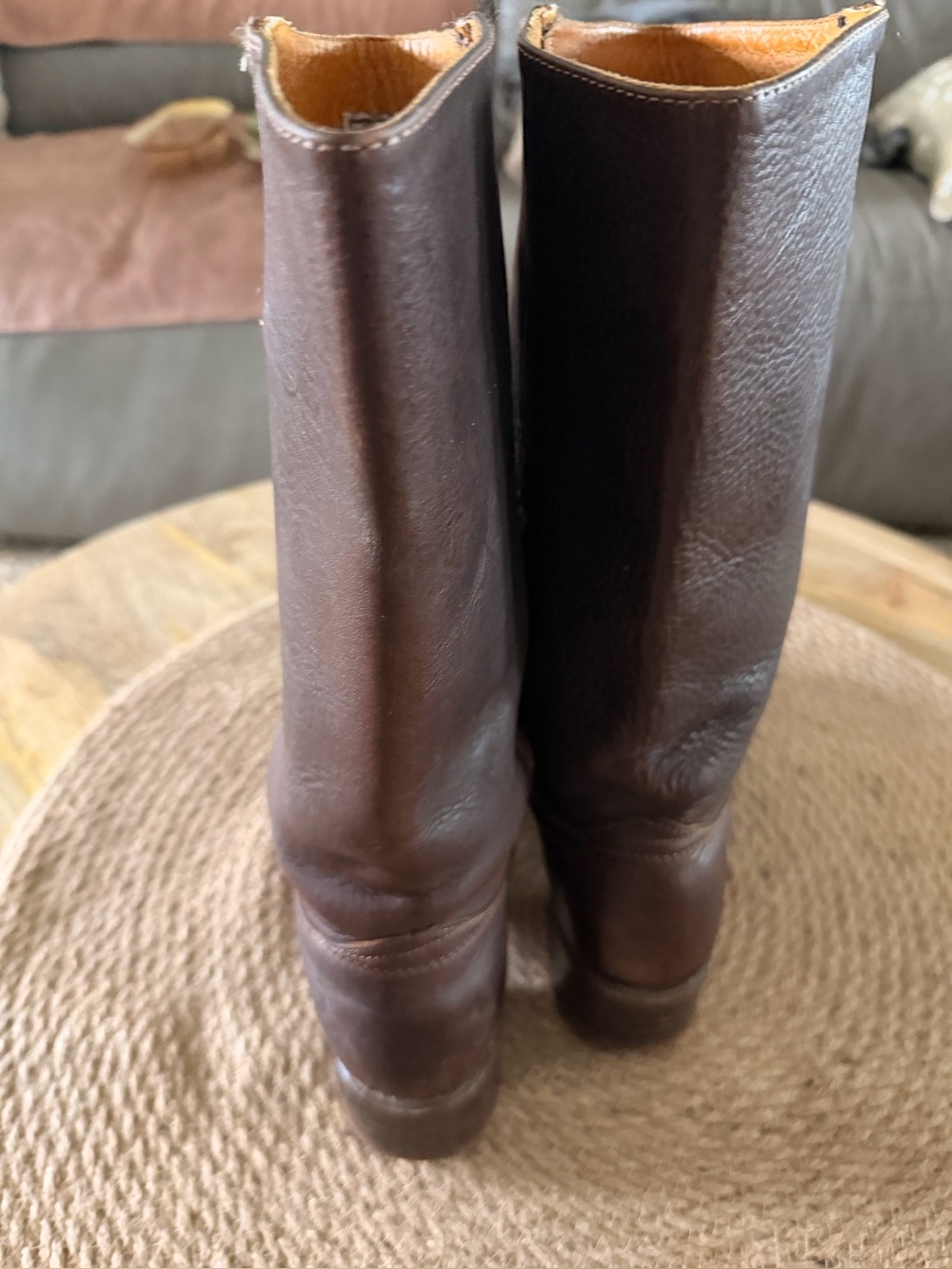 Vintage Frye Campus Deep Brown Leather - Picture 5 of 9